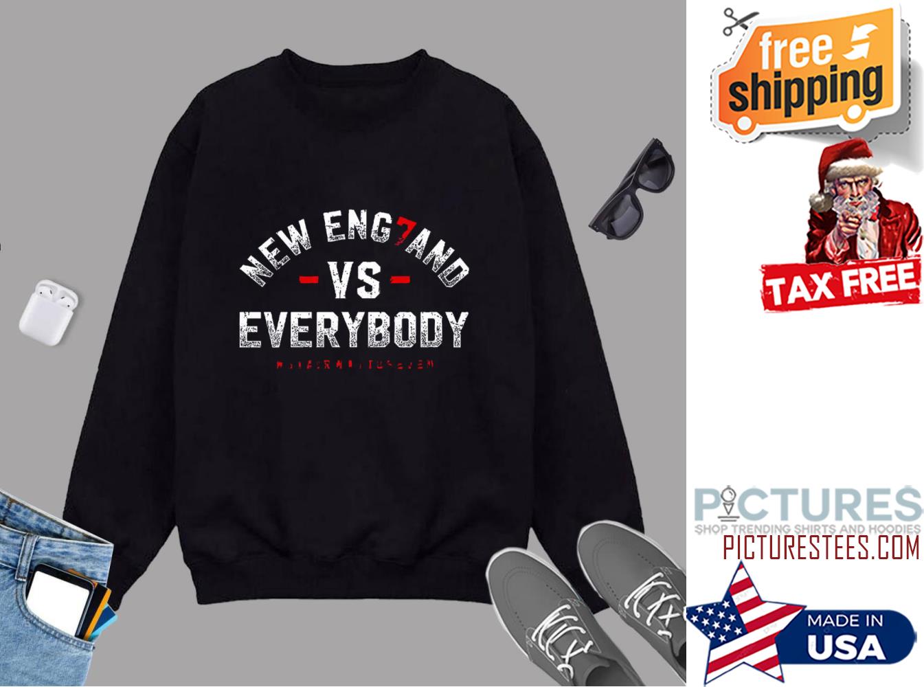 New England Against The World Sweatshirt