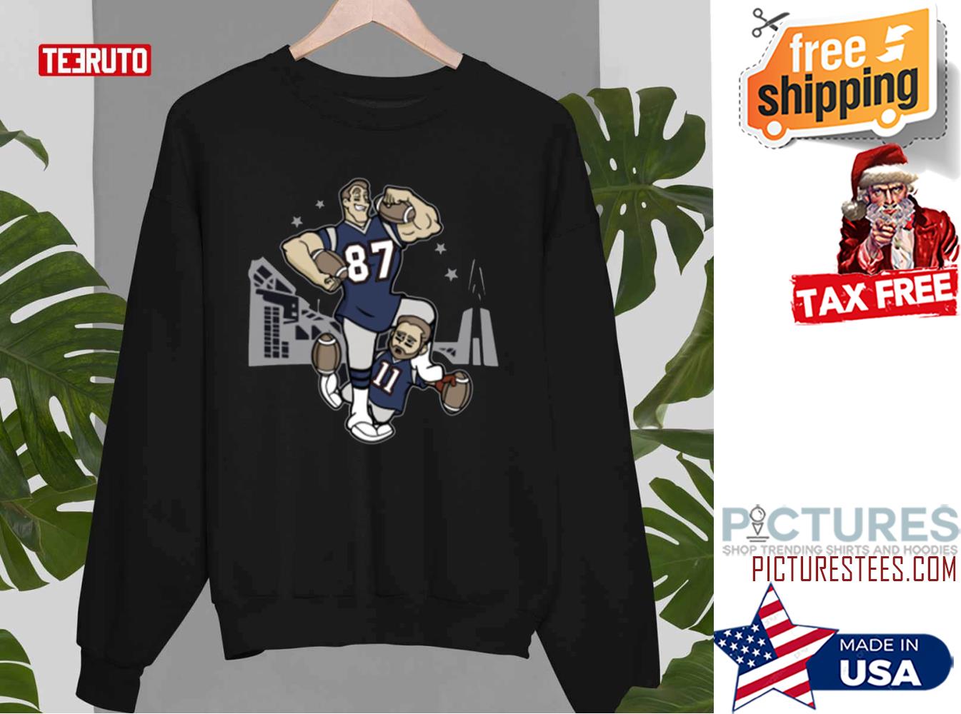 New England Patriots MIghty Gronk Sweatshirt