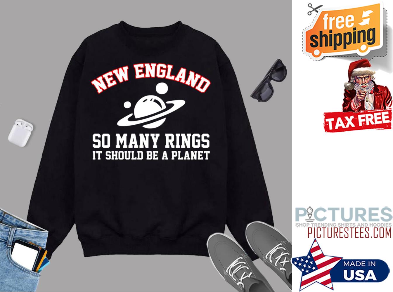 New England So Many Rings Sweatshirt
