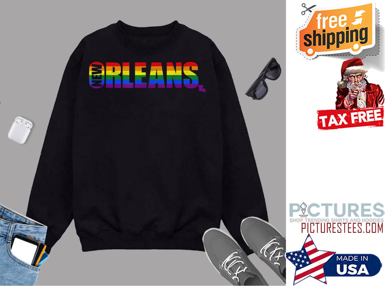New Orleans LGBT Strong Sweater