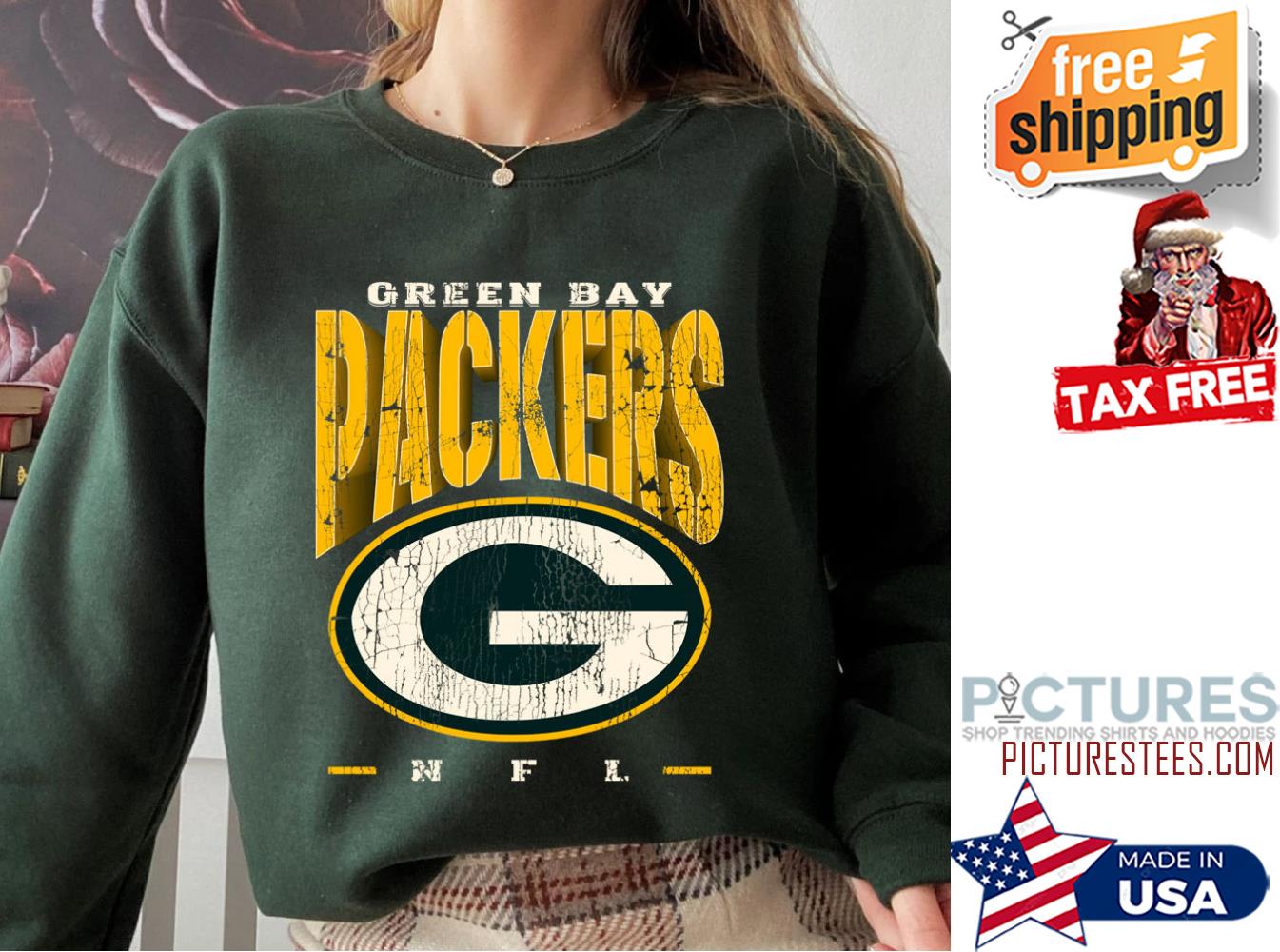 FREE shipping NFL Green Bay Packers Vintage Crewneck Shirt, Unisex tee,  hoodie, sweater, v-neck and tank top