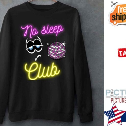 No Sleep Club Neon Shirt