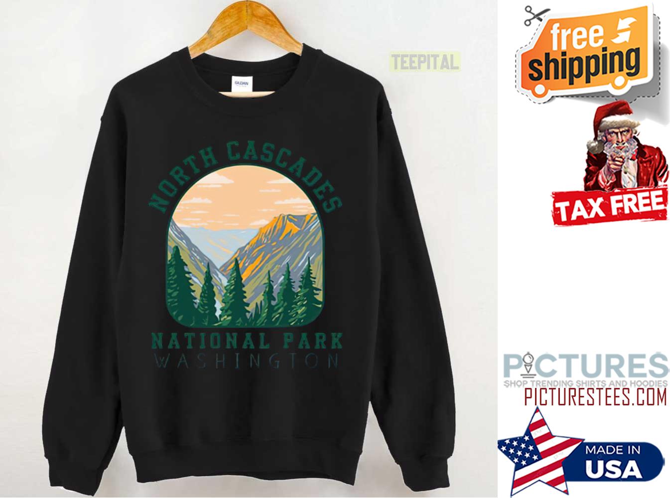 North Cascades National Park Washington Sweater