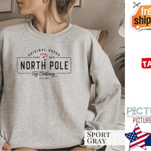 North Pole Toy Company Vintage Christmas Shirt