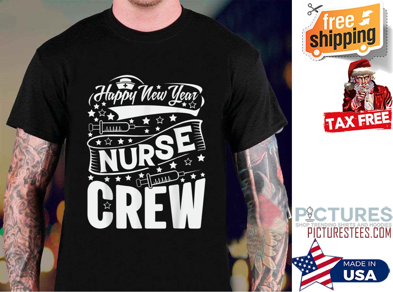 Nurse Crew Happy New Year 2022 Shirt