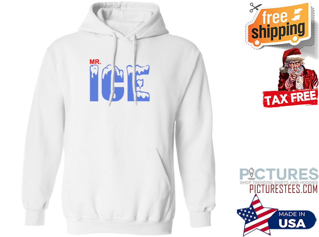 Official barstool Sportsbook Store Merch Bet Mr Ice Hoodie