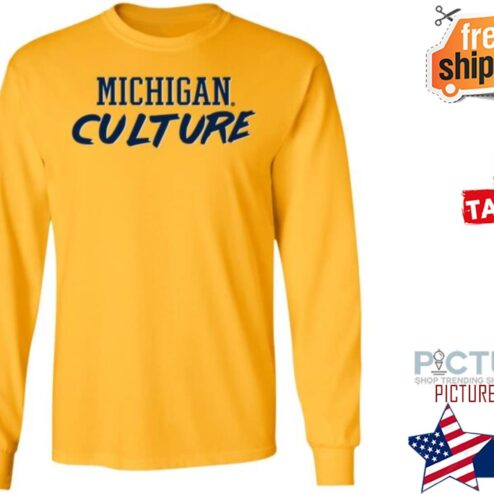 Official michigan Culture Long Sleeves