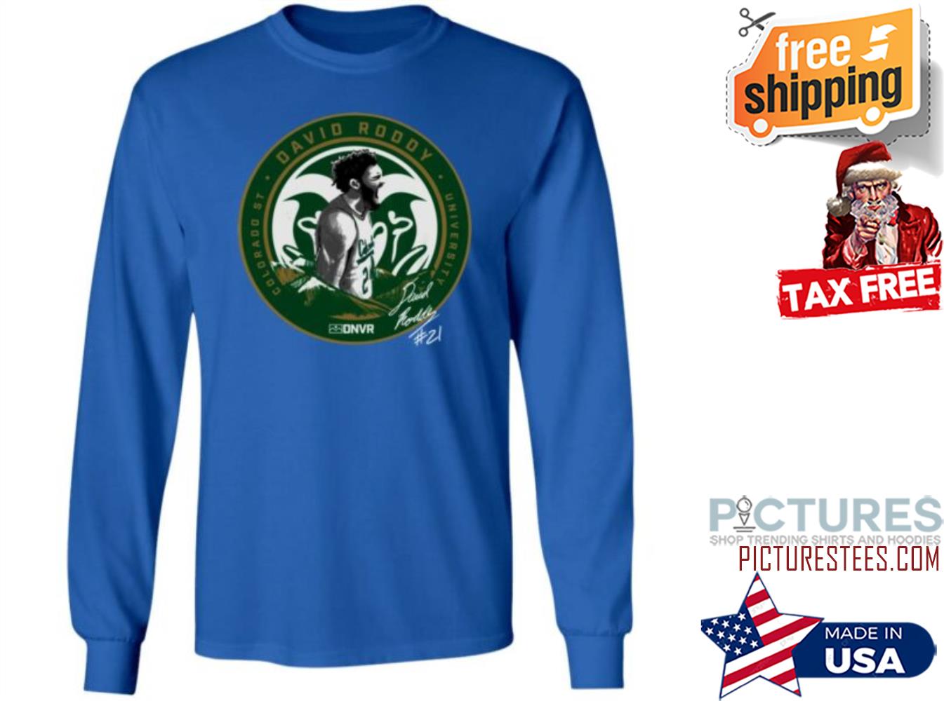 Officially Licensed David Roddy Csu Dnvrlocker Sweater