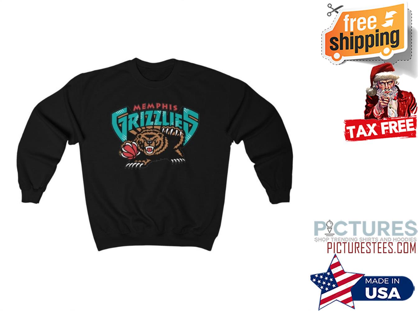 Old School Grizzlies Sweatshirt
