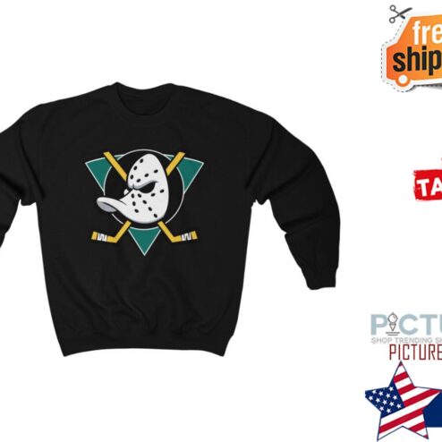Old School Mighty Ducks Black Shirt