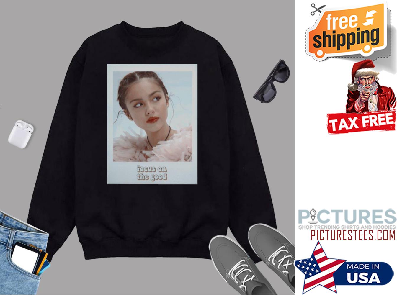 Olivia Rodrigo Focus on the God Sweatshirt