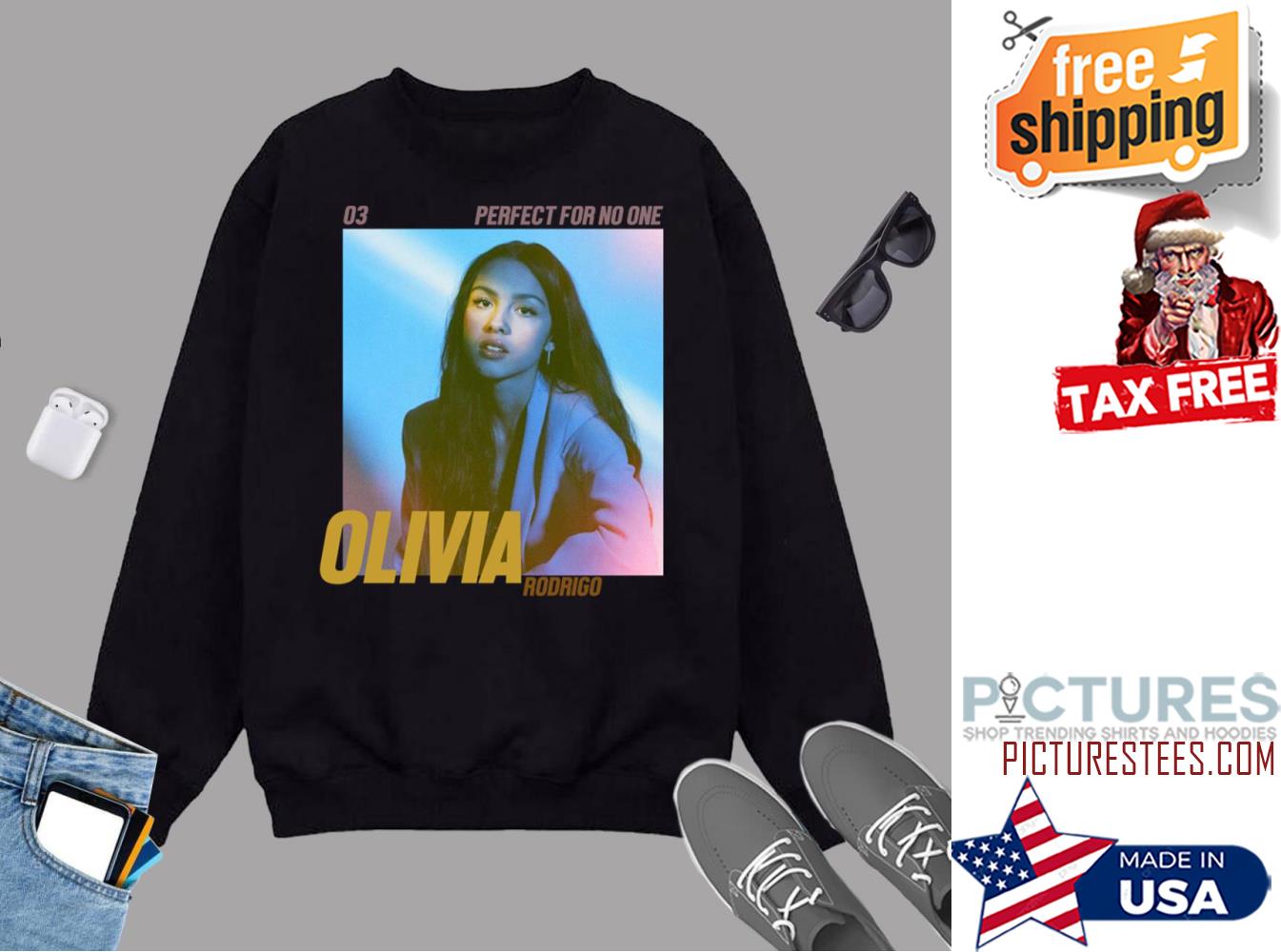 Olivia Rodrigo Perfect For No One Sweatshirt