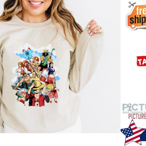 One Piece Monkey D Luffy And Friends shirt