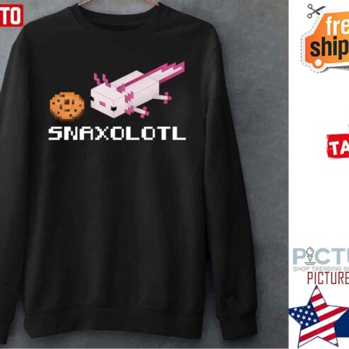 Original Minecraft Snaxolotl Shirt