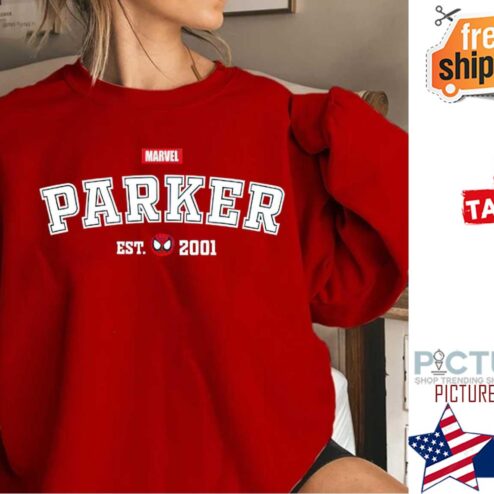 Parker 2001 Marvel Spider man Logo Shirt