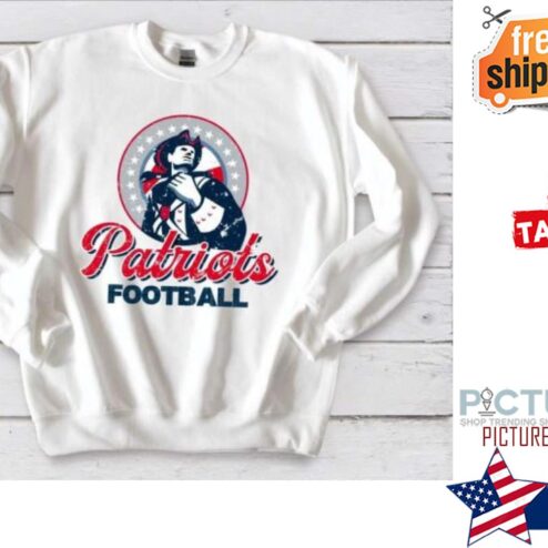 Patriots Classic Grunge Vintage Distressed, Football shirt