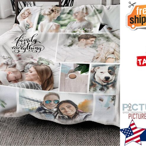 personalized blanket for adults personalized gift for mom home decor holiday decor christmas gift grandma gift for dad gift custom blanket