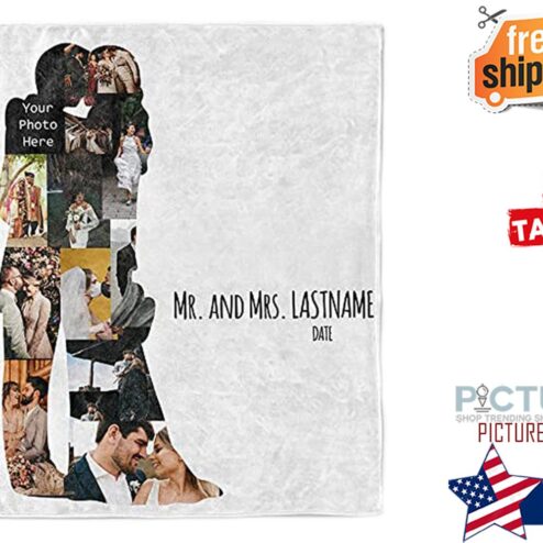 Personalized Couple Name Blanket