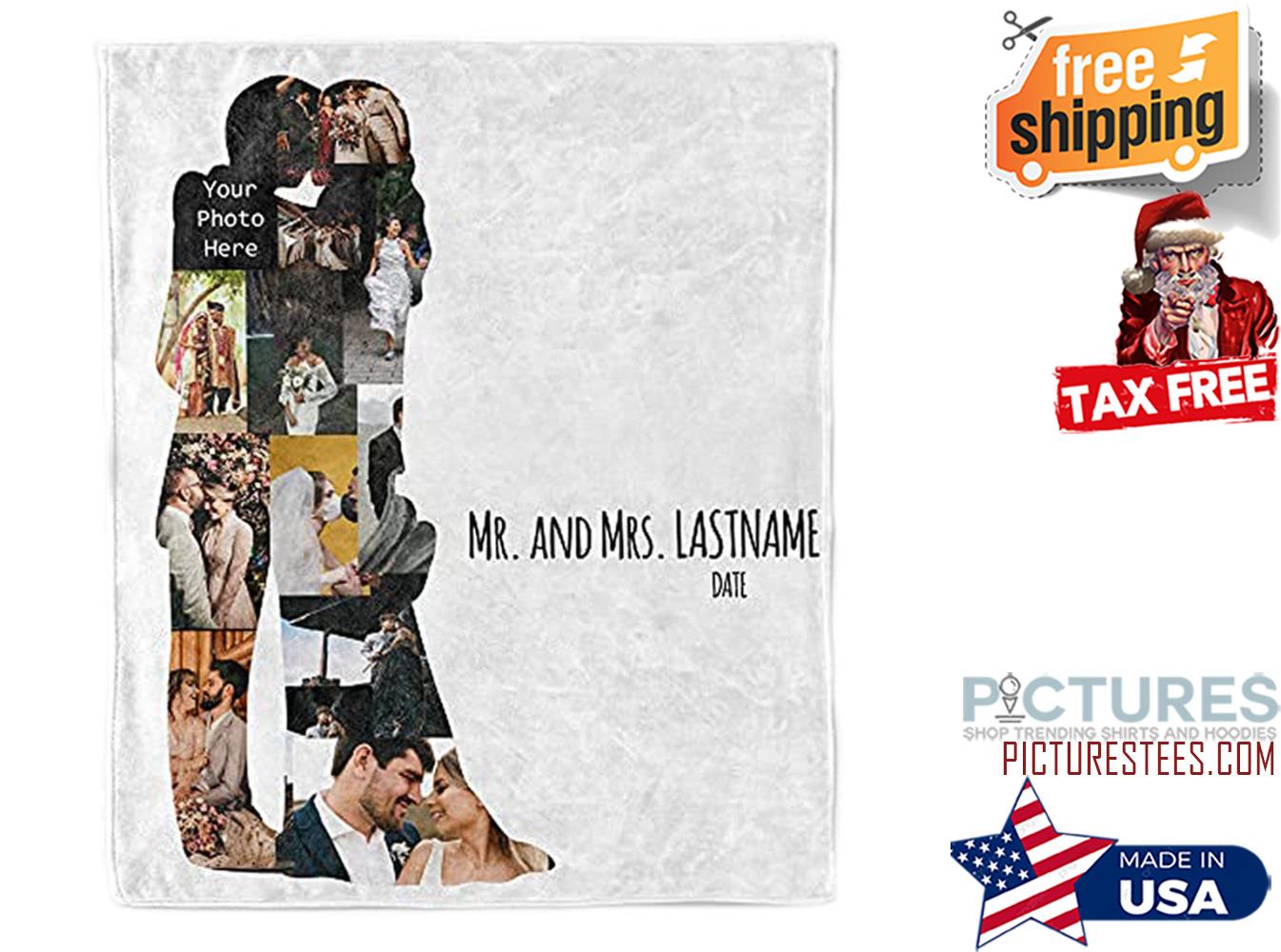 Personalized Couple Name Blanket