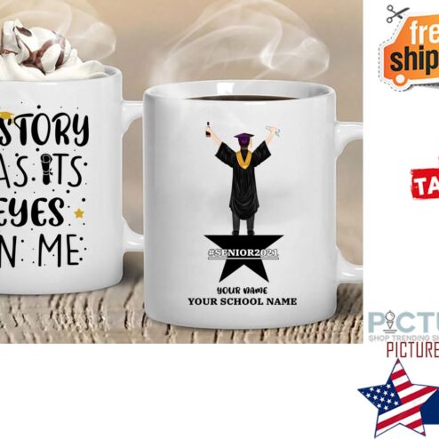 Personalized Drink Senior 2021 Million Things Mug