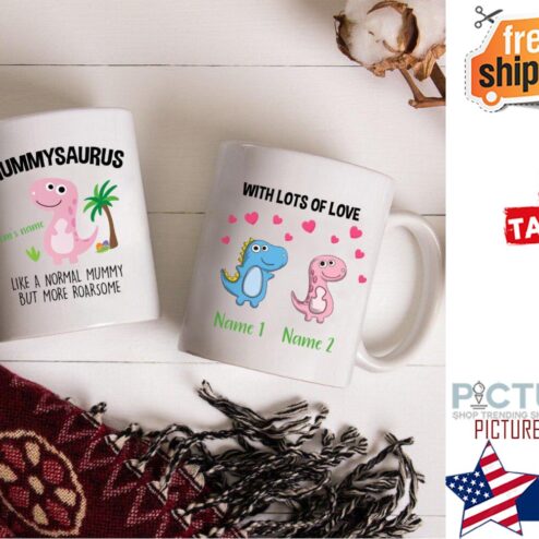 Personalized Family Mummysaurus But More Roarsome Mug