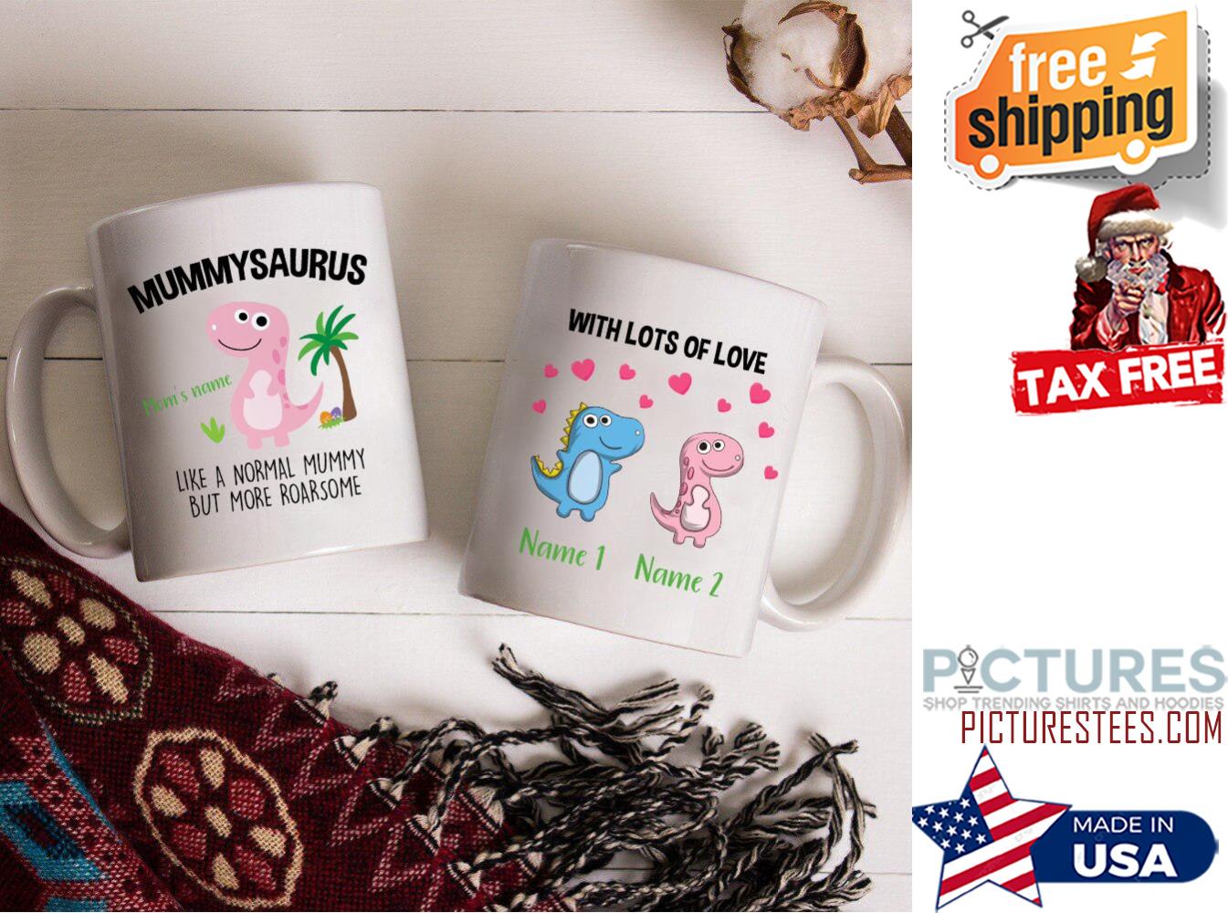 Personalized Family Mummysaurus But More Roarsome Mug