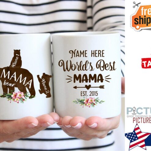 Personalized Family World's Best Mama Mug
