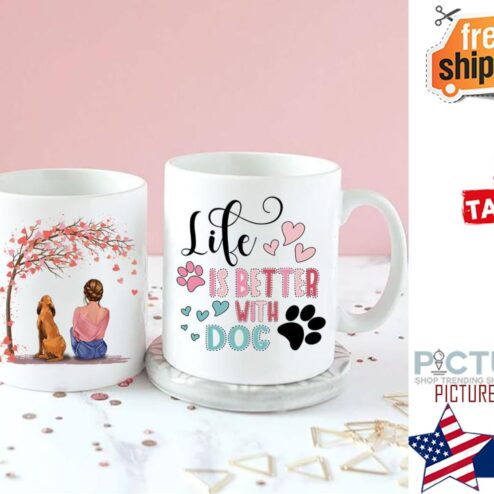 Personalized Mug Love Being Dog Mom