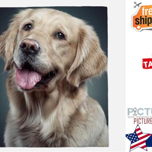 Personalized Photo Pet blanket, Custom Dog Blanket
