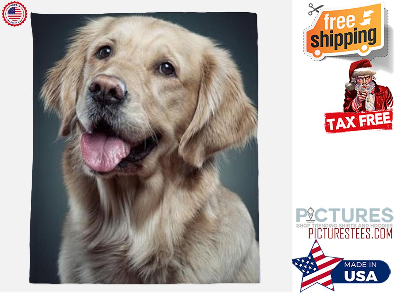Personalized Photo Pet blanket, Custom Dog Blanket