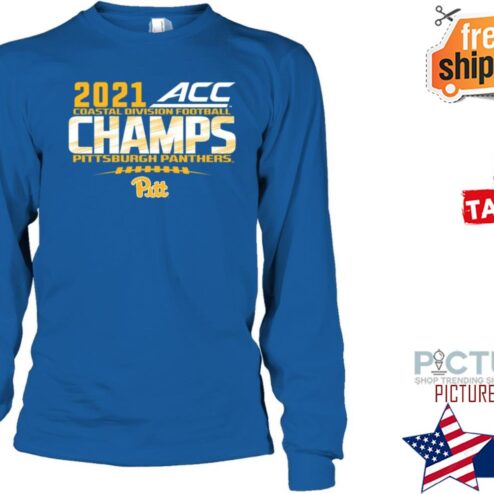 Pitt Panthers Apparel 2021 Acc Coastal Division Football Champions Sweater