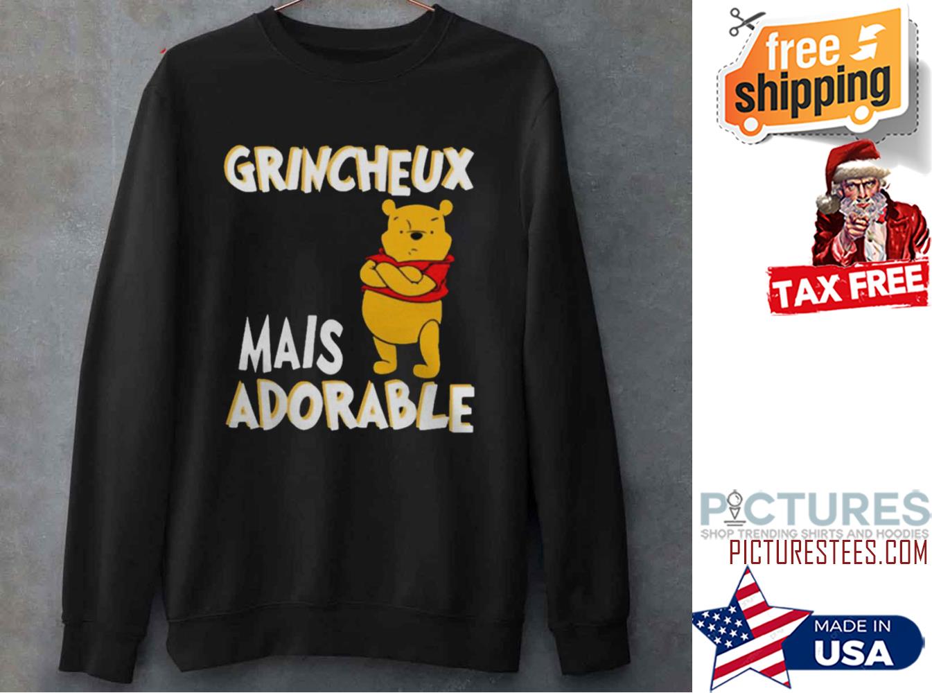 Pooh Grincheux Mais Adorable Sweatshirt