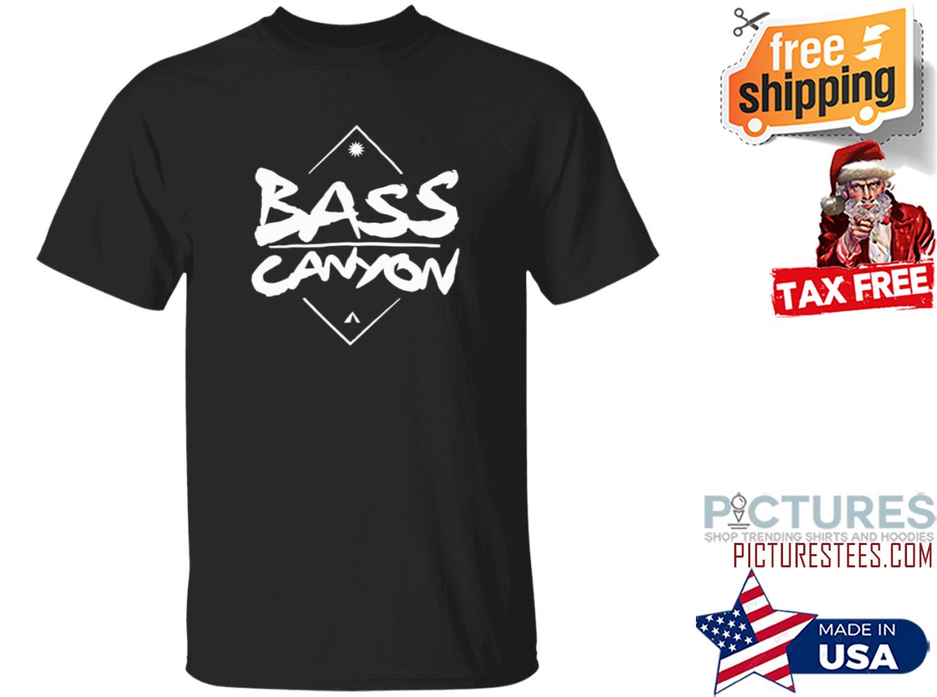 Premium excision Merch Bass Canyon 2021 Line Up Shirt