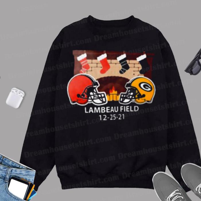 Green Bay Packers vs Cleveland Browns Lambeau Field 12 25 21 shirt