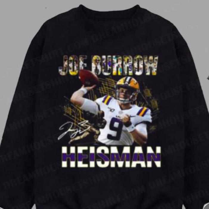 Joe Burrow LSU Tigers Football T-Shirt