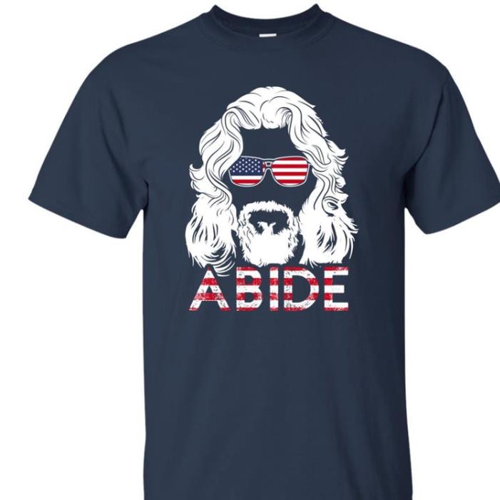 USA Abide American flag shirt
