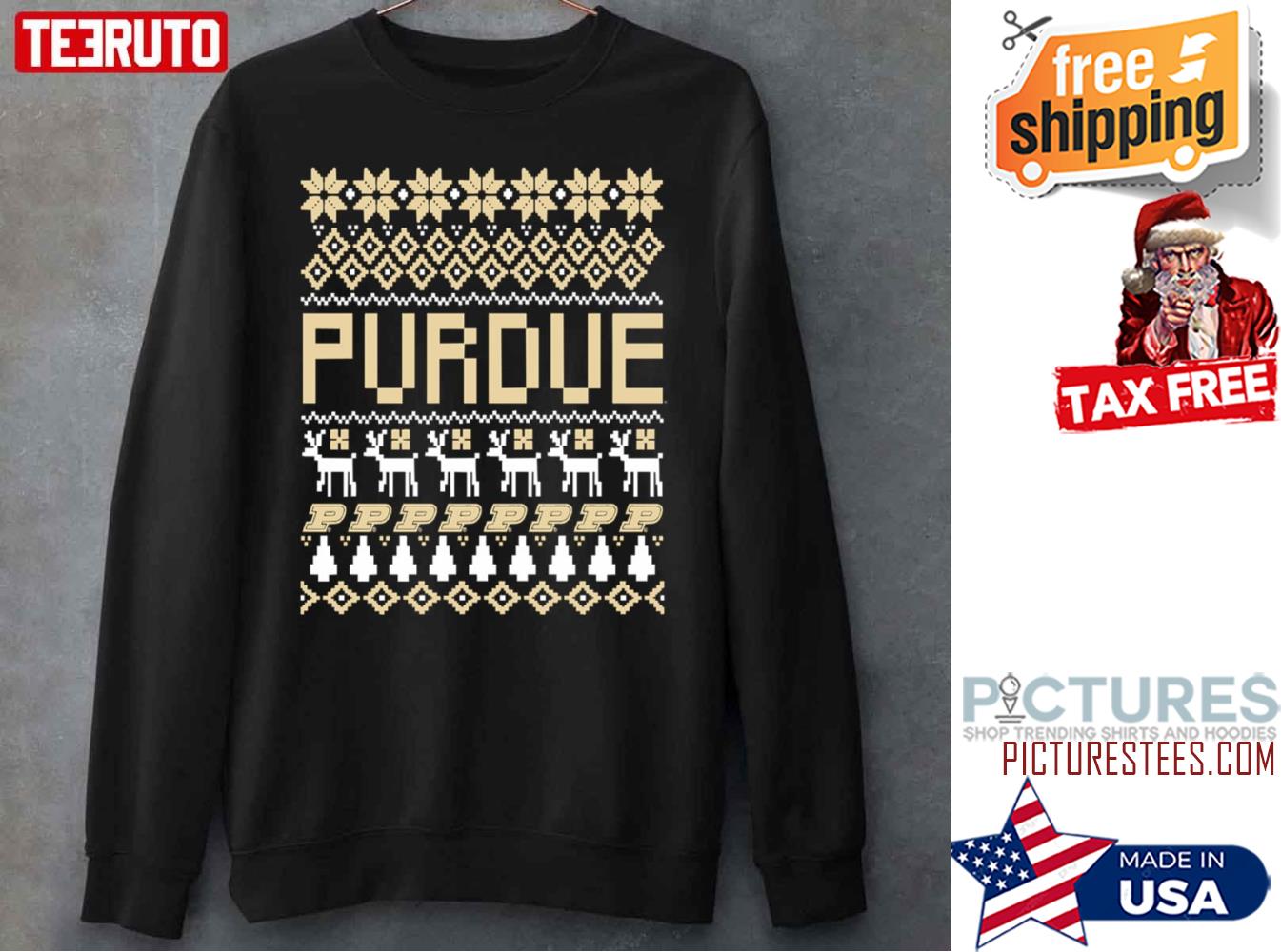 Purdue ugly christmas on sale sweater