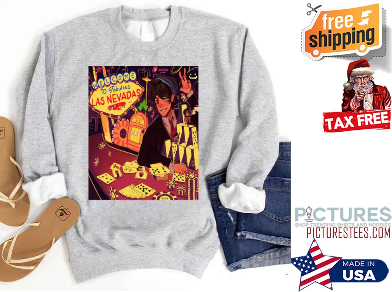Quackity From Las Nevadas Fan Art Sweatshirt