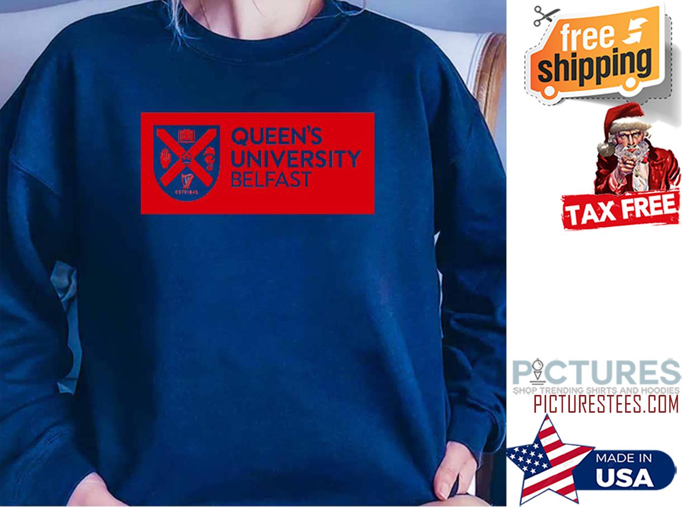 Queens University Belfast Sweatshirt Queens University Belfast Sweatshirt
