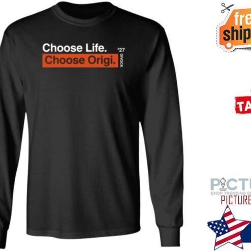 Redmen Choose Life Choose Origi Tee Shirt