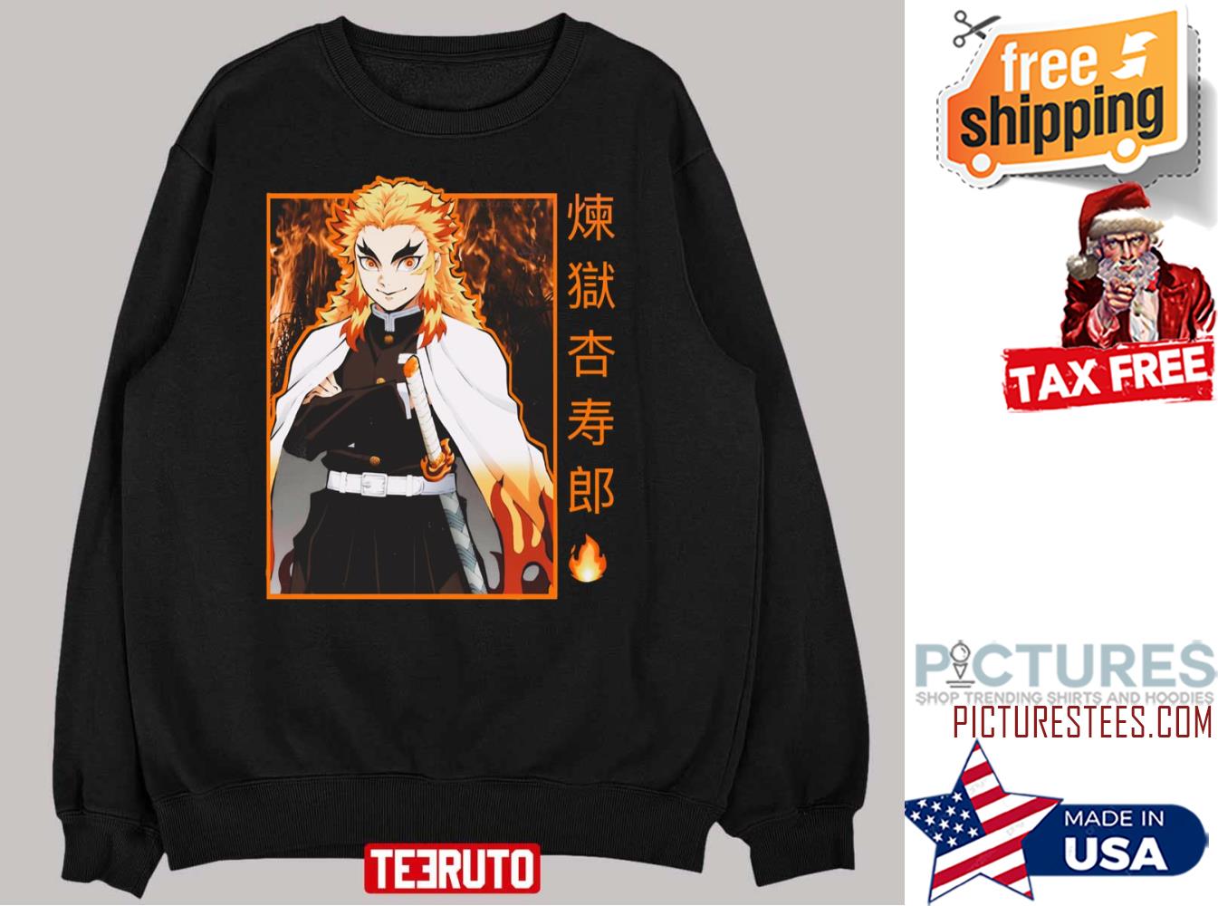 Rengoku Kyojuro Flame Hashira Sweatshirt