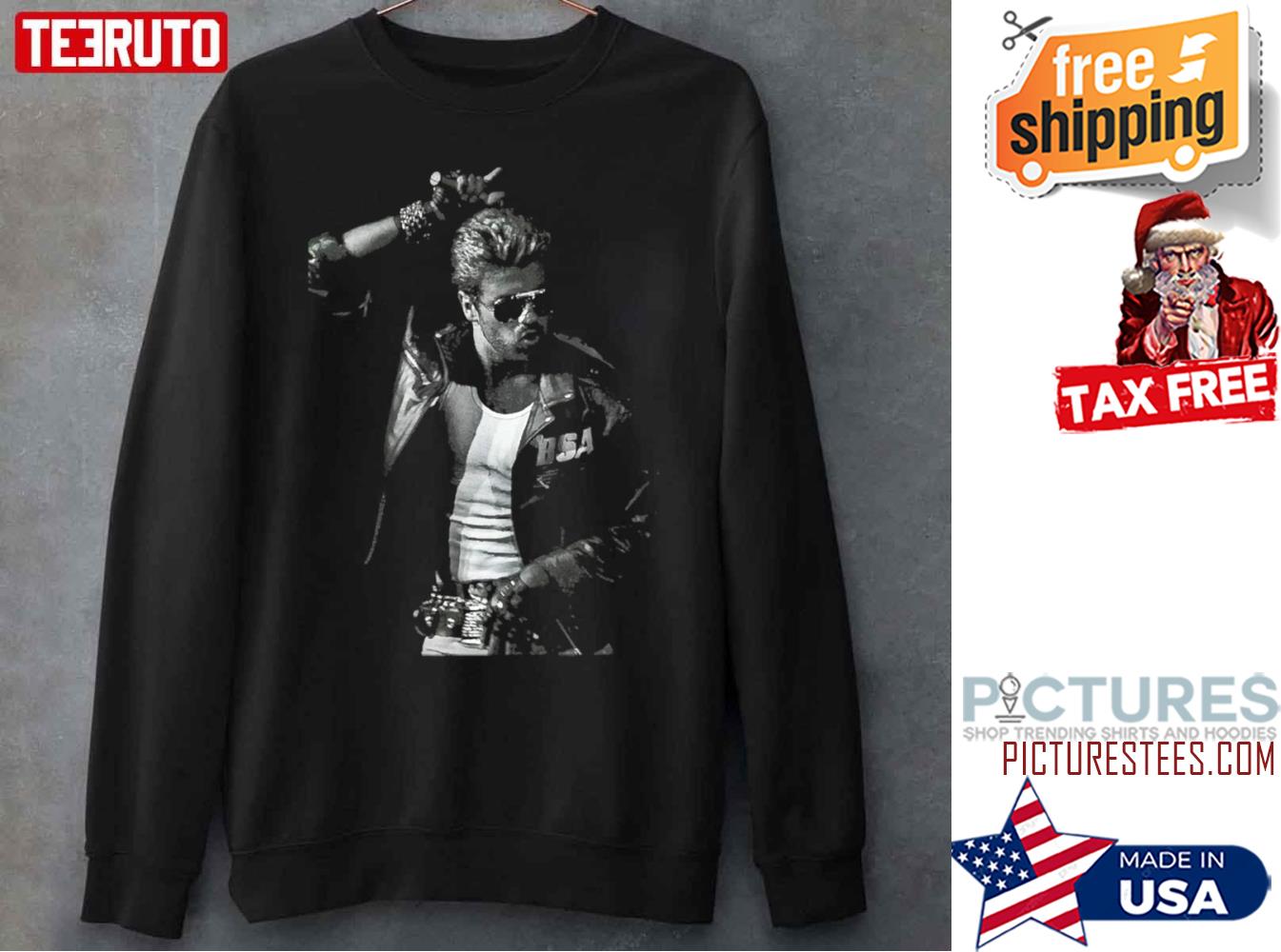 Retro George Michael Legends Never Die Sweatshirt