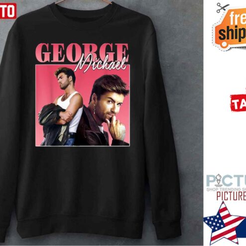 Retro George Michaels Love Vintage Legends Live Forever Sweater