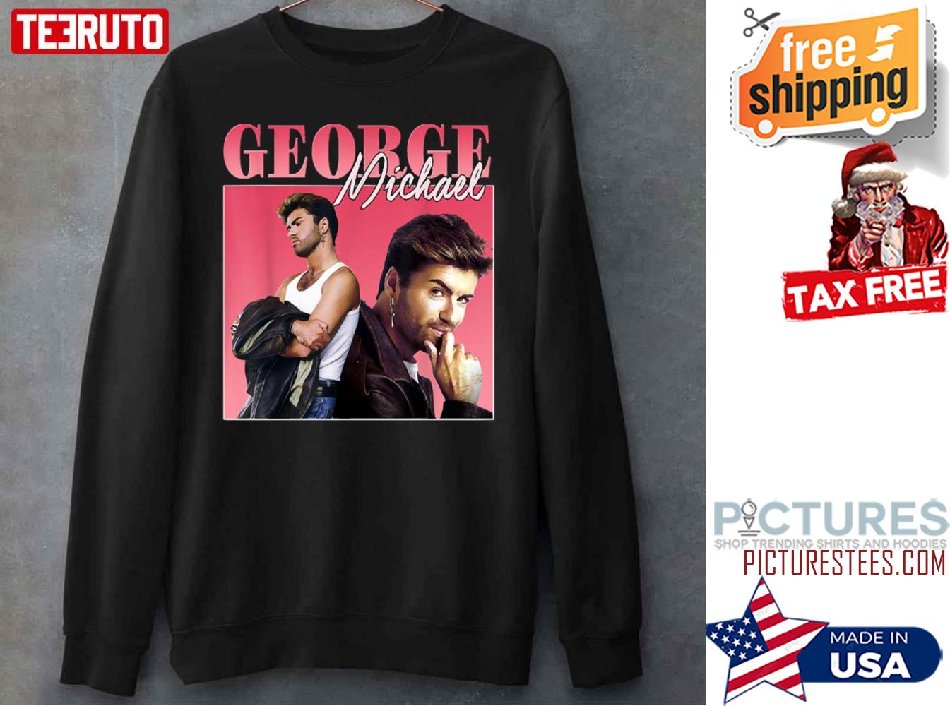 Retro George Michaels Love Vintage Legends Live Forever Sweater