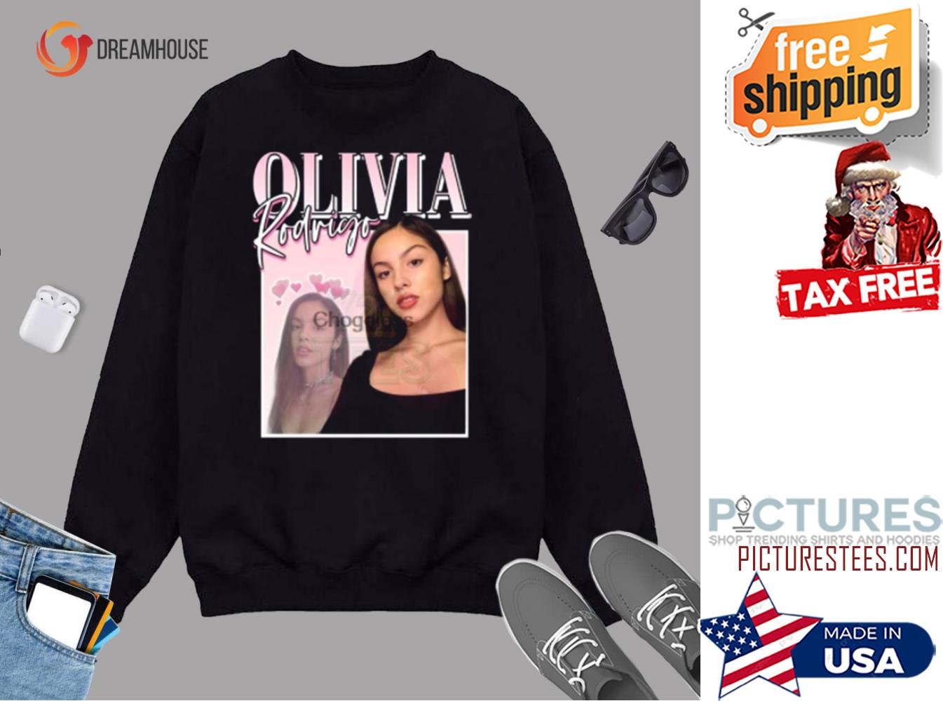 Olivia Rodrigo merch shirt, hoodie, sweater, longsleeve and V-neck T-shirt