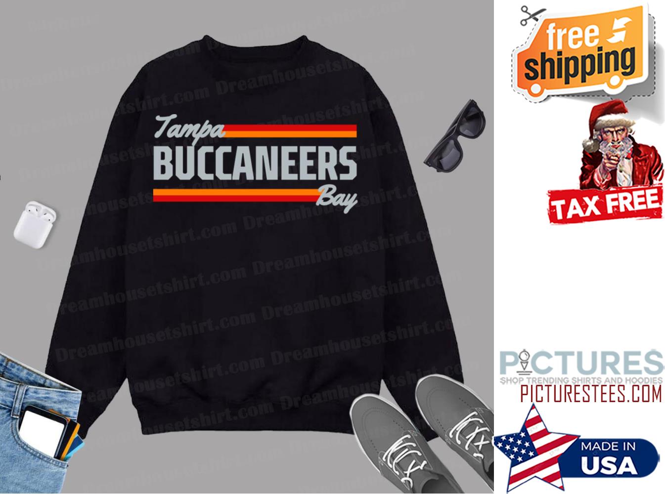 FREE shipping Retro Tampa Bay Buccaneers shirt, Unisex tee, hoodie, sweater,  v-neck and tank top