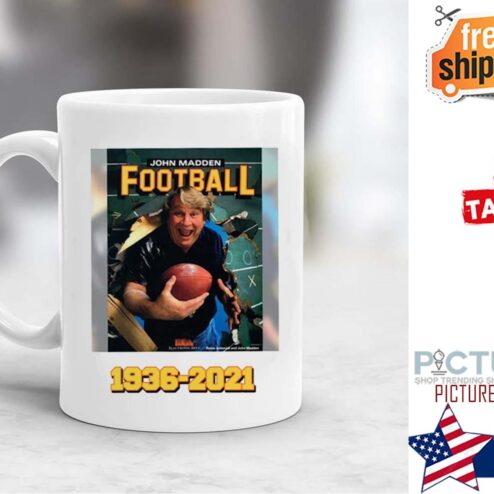 RIP John Madden 1936-2021 mug