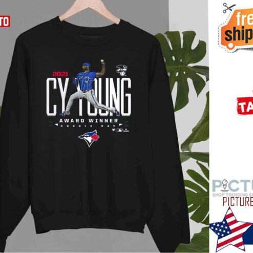 Robbie Ray Toronto Blue Jays 2021 AL CY Young Award Sweater