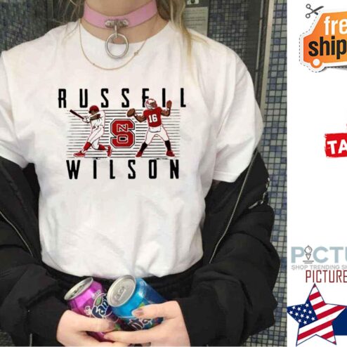 Russell Wilson NC State Baseball Shirt