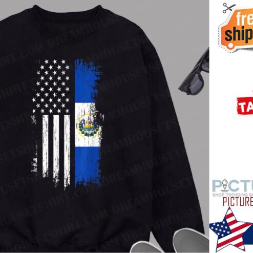 Salvadoran America Flag Shirt
